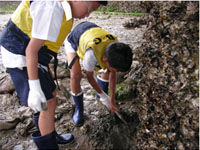 �����̒[���@���Ă���l�q