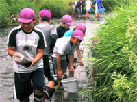 ��̒��ɓ����ĐT�d�ɐݒu