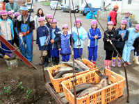 �傫�ȃT�P��O�ɋ����q�ǂ�����