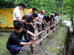 �֓��u���b�N�u�e�q�ӂꂠ���L�����v�v�S���҂̂��߂̎��Z���C��̗l�q