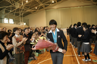 �ʐ^�F��y��n��Z���Ɉ͂܂�ďΊ��������呺�I��