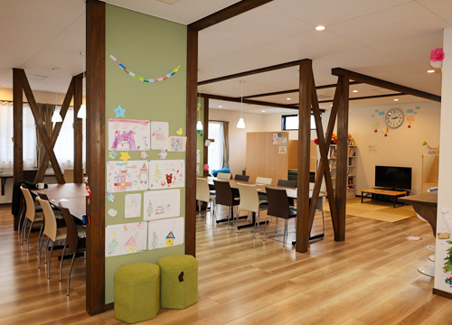 はなまるはうす中の様子