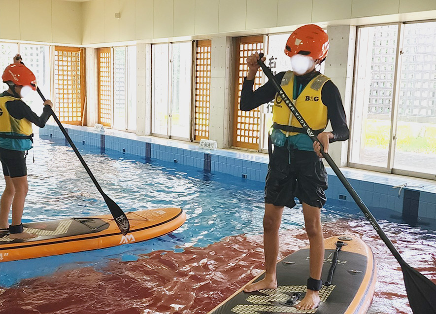 一人で漕げるようになったよ！