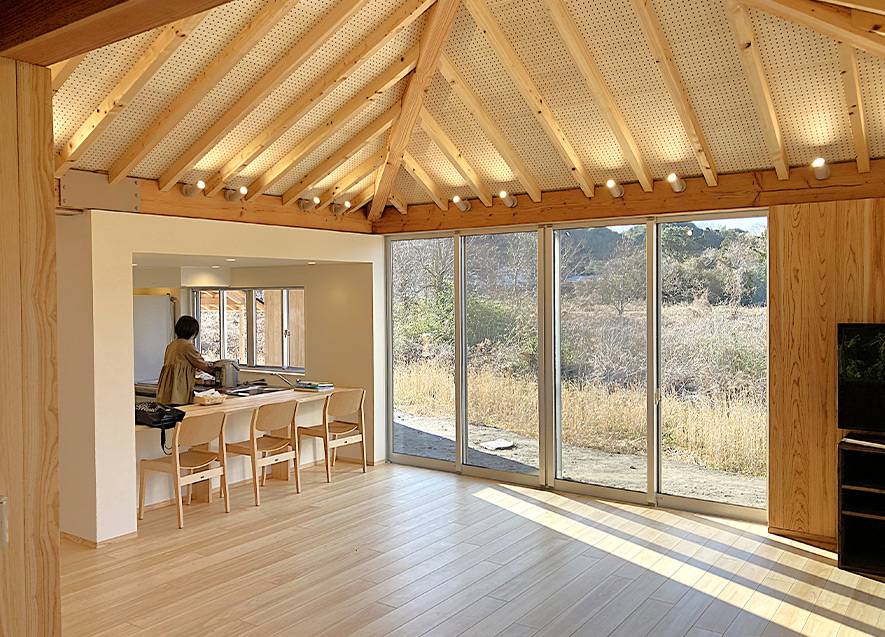 活動スペース＆台所