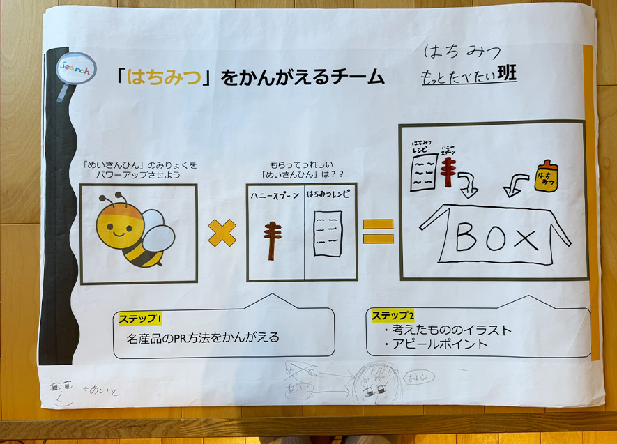 ハチミツの返礼品にハニースプーンをセットにして魅力UP！