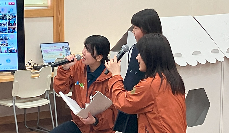 クイズを出題してくれた穴水拠点の子ども