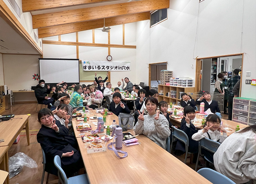 食事会に参加してくれた皆さん