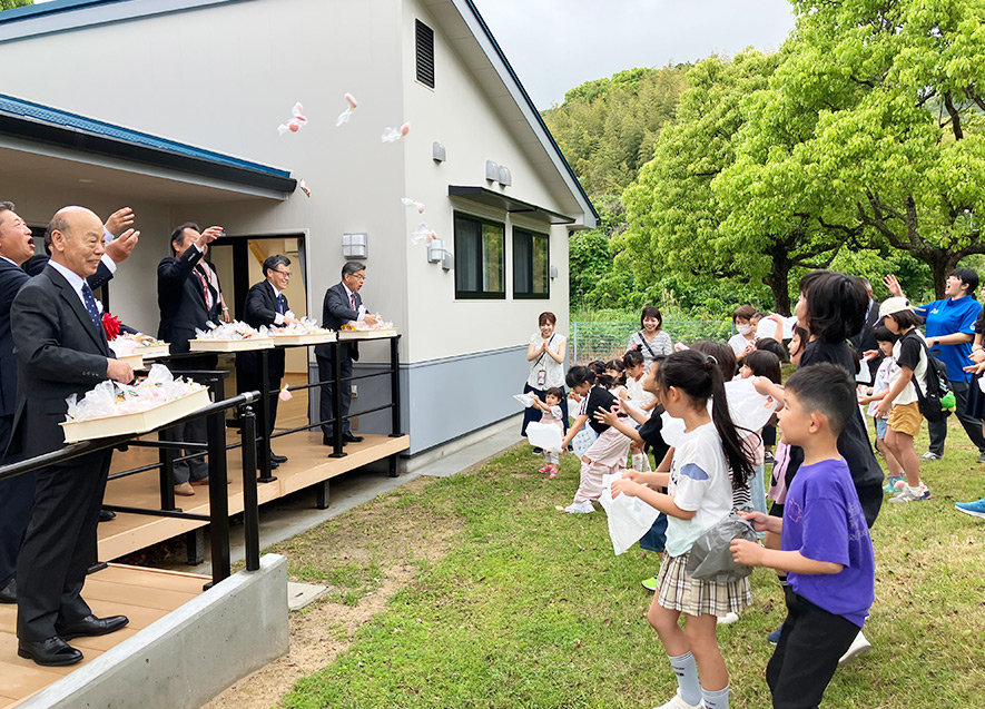 もちまき（開所イベント）