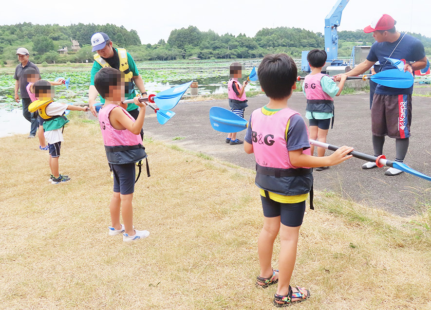 パドリング練習