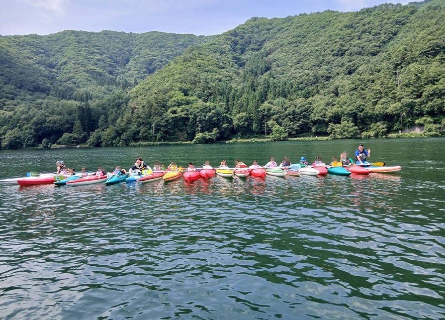 全員ではい、チーズ！