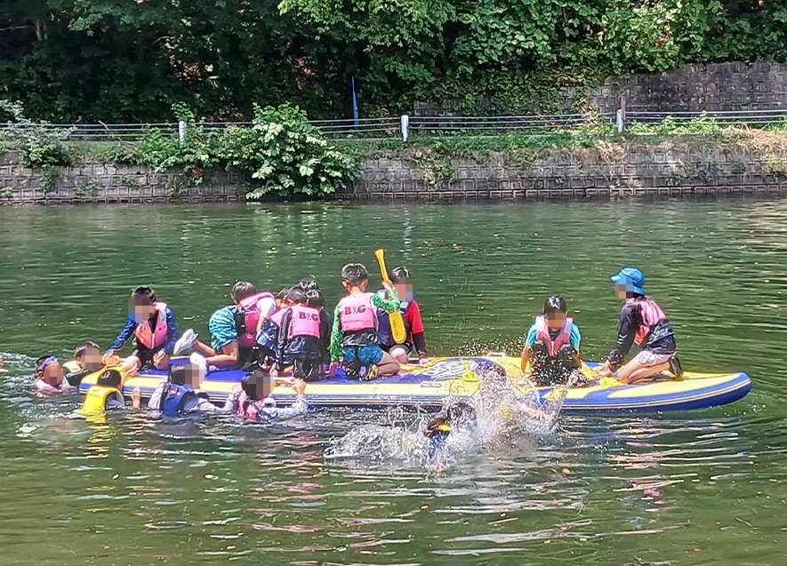 みんなでBIG SUP体験