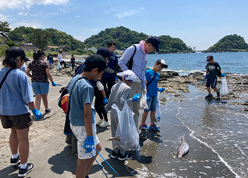 海岸清掃