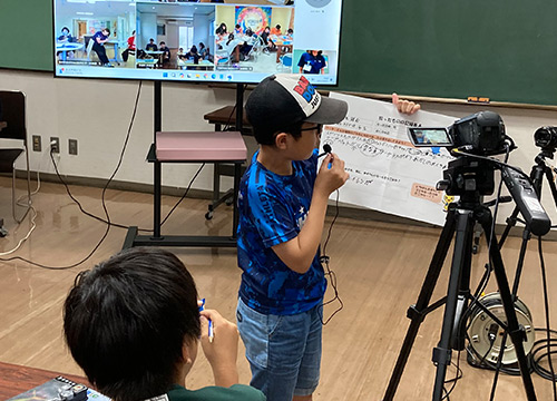 回収した海洋ごみを発表