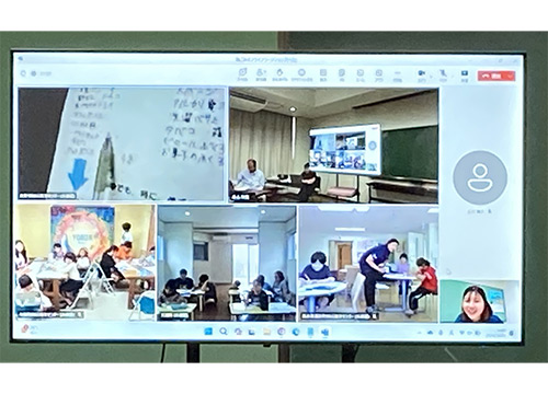 回収した海洋ごみ発表（オンライン）