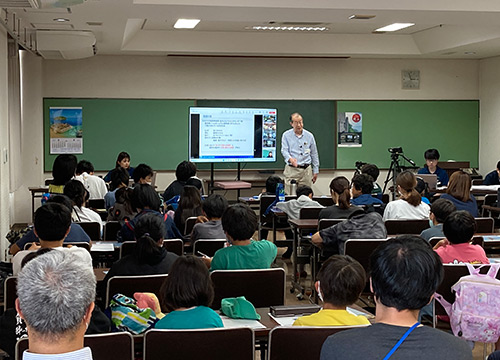 道田教授による講義