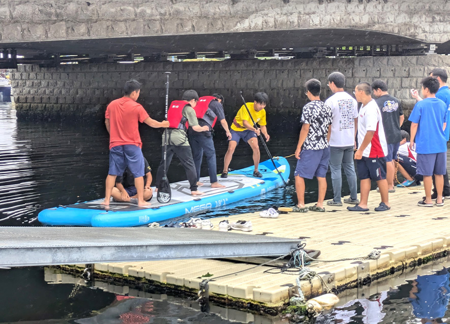 試乗会（メガSUP）