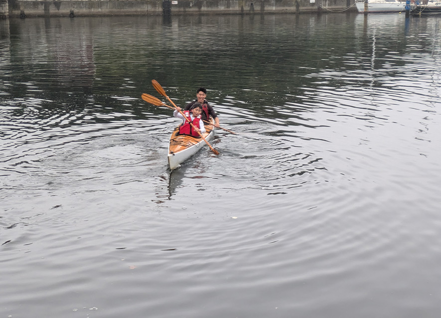 試乗会（カヌー）