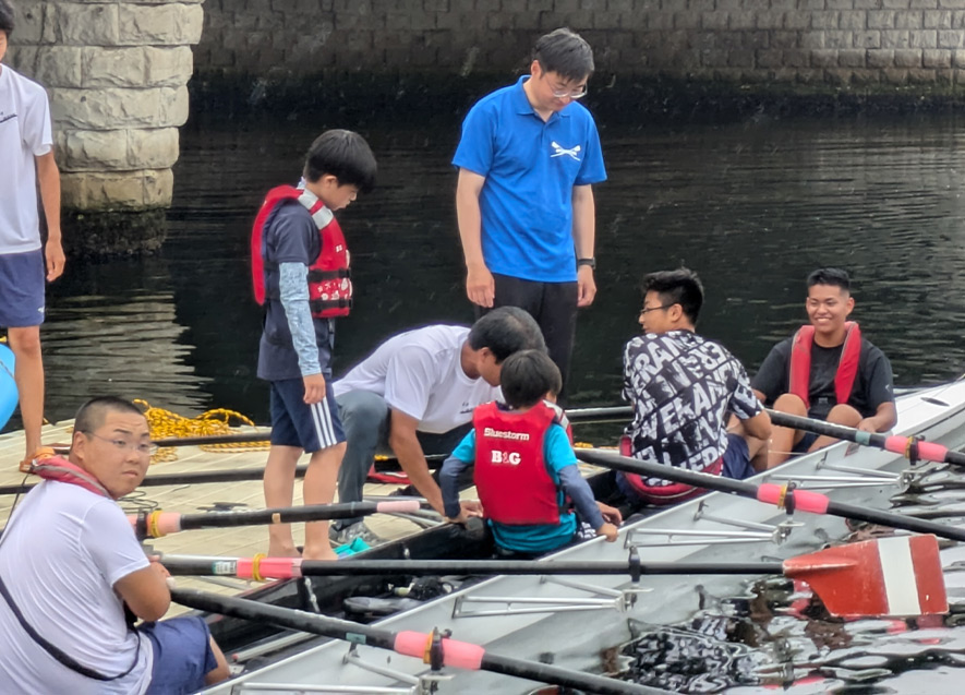 試乗会（競技用カヤック）