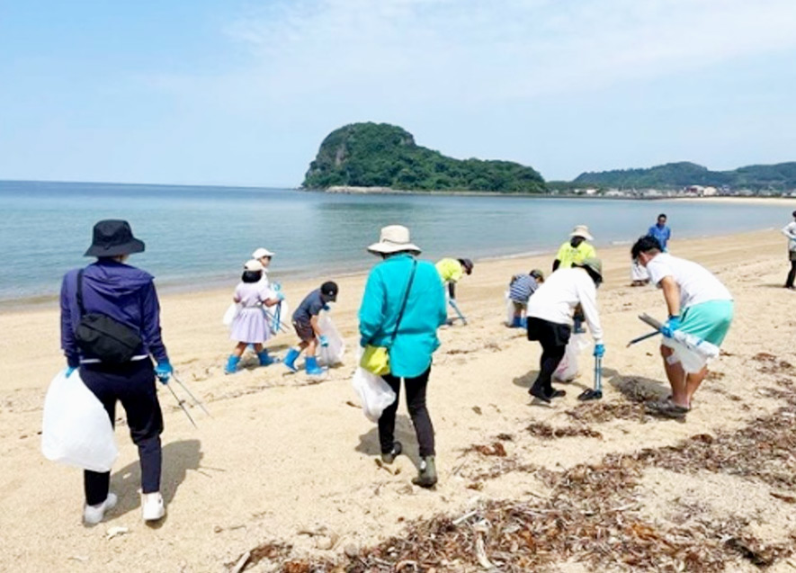 海岸清掃