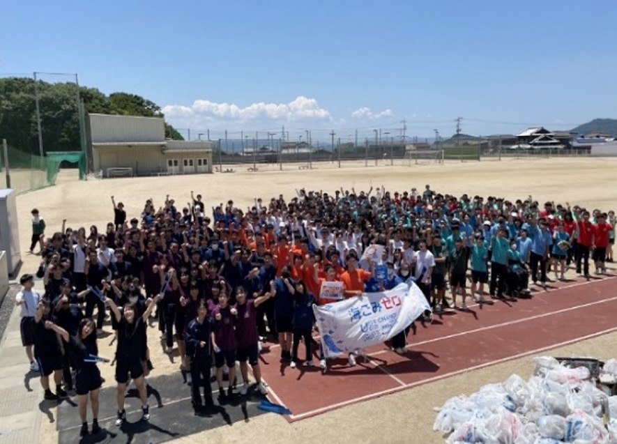 清掃活動の様子