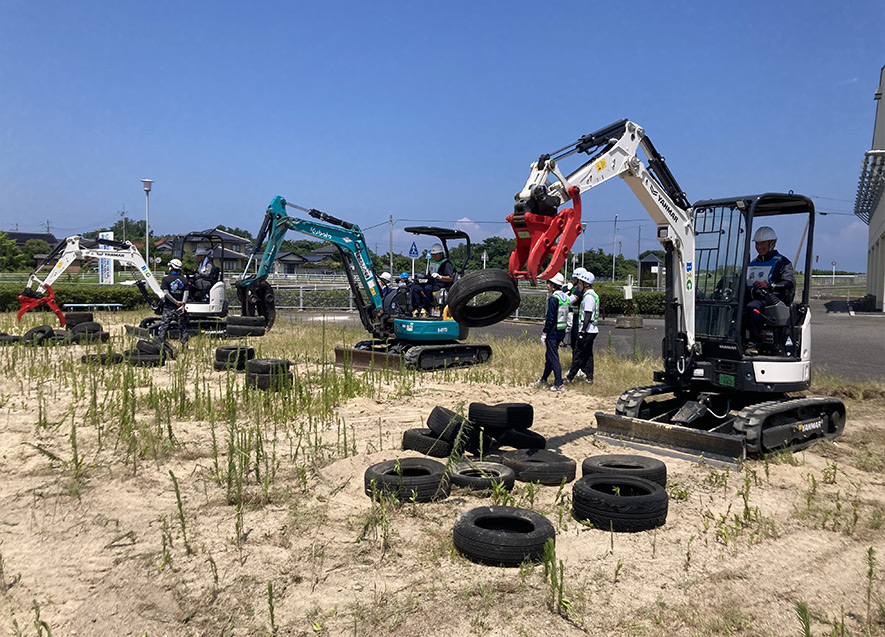 フォーク作業①