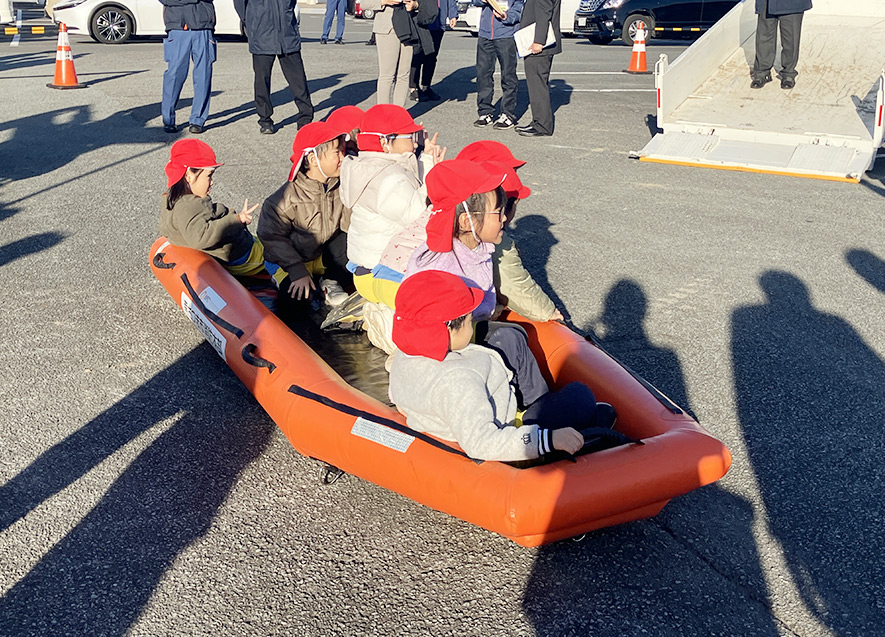 救助艇乗船体験