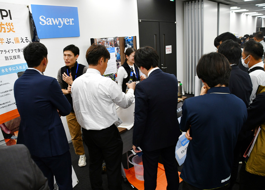 出展ブースの様子