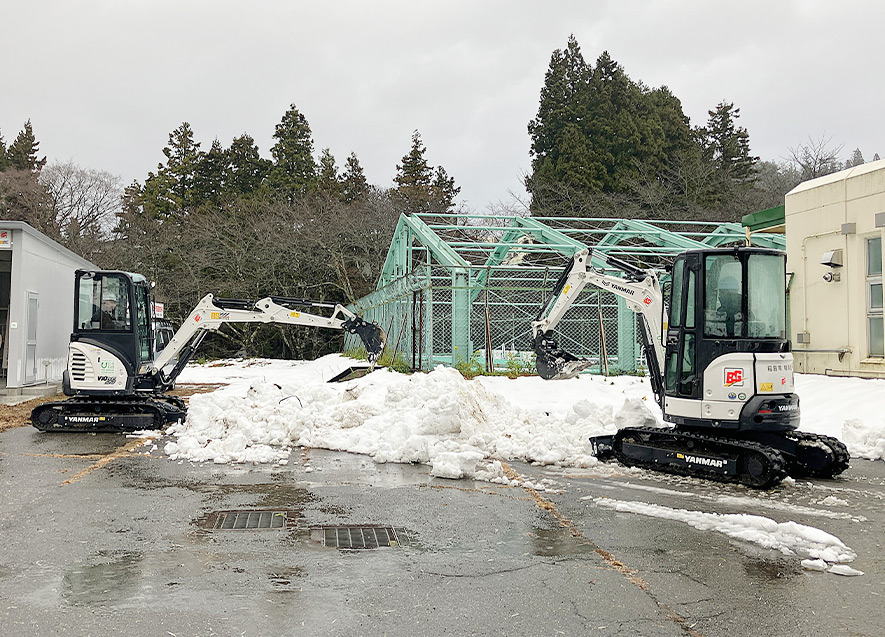 重機デモンストレーション