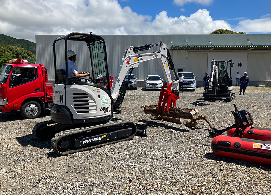 重機デモンストレーション