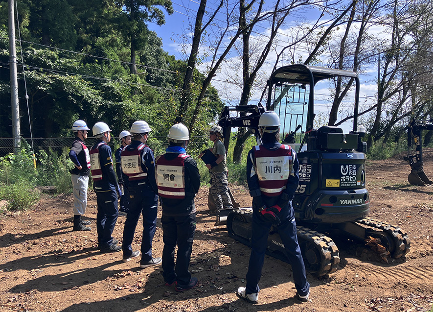 ショベルの機体説明