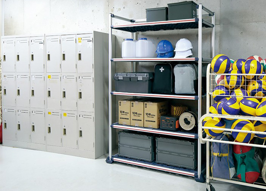 （平時）災害備品ラック