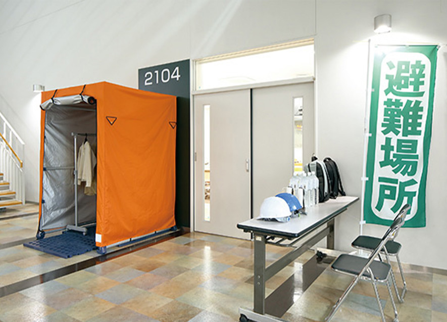 （災害時）簡易ブース