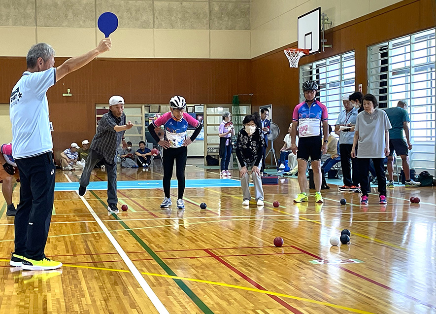 ボッチャ交流大会