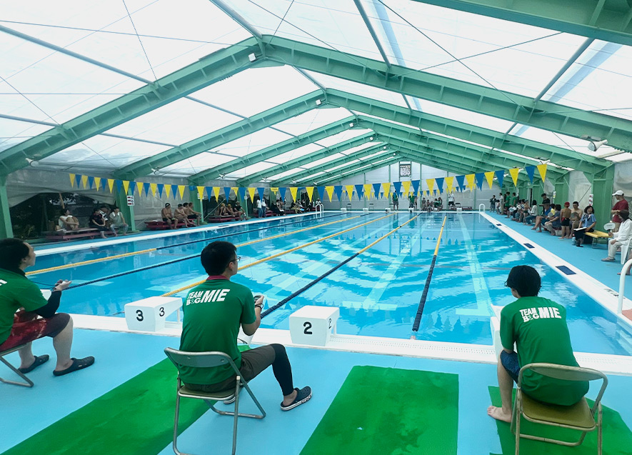 B&G指導員で構成された育成士会が中心となって大会を運営する
                        