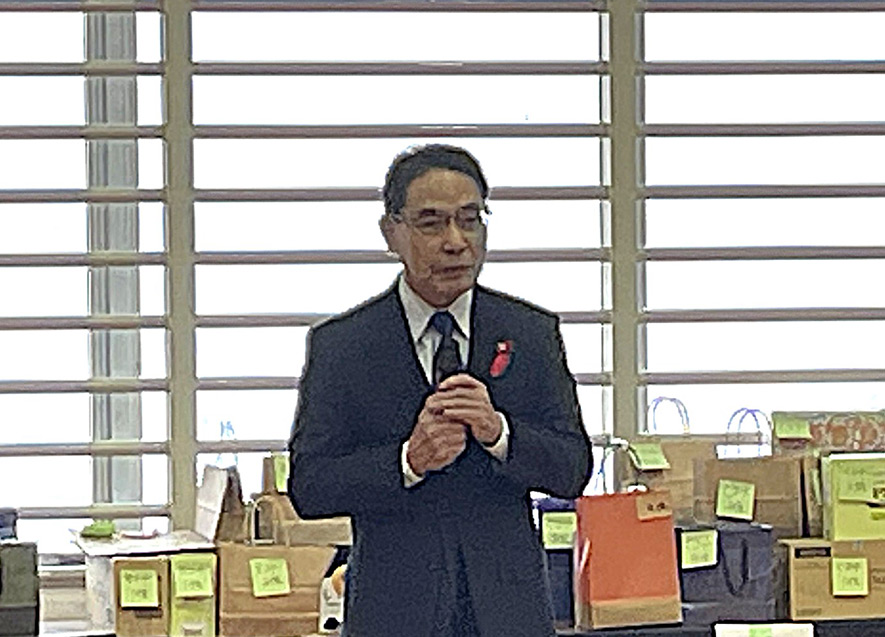 主催者挨拶（冨田市長）　