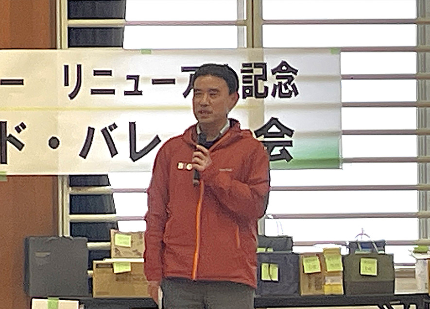 来賓挨拶（朝日田常務理事）