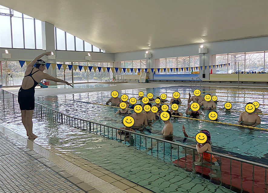 ストロークを指導