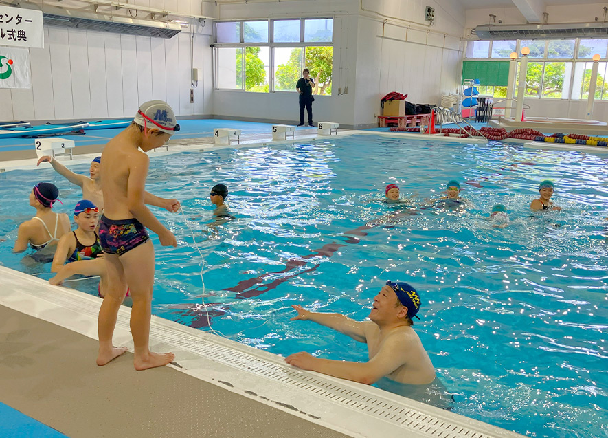 ペットボトルを活用した救助法