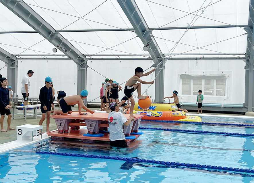 ターザンジャンプ