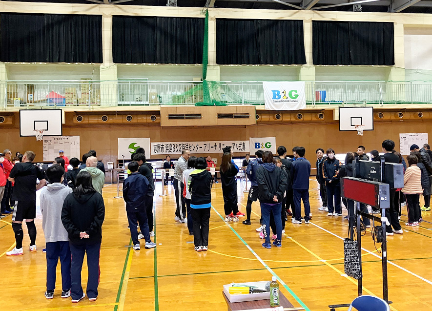 ビーチバレーボール大会（開会式）