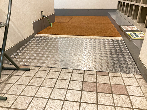 更衣室スロープ