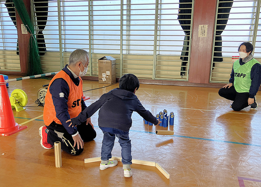 モルックに挑戦！