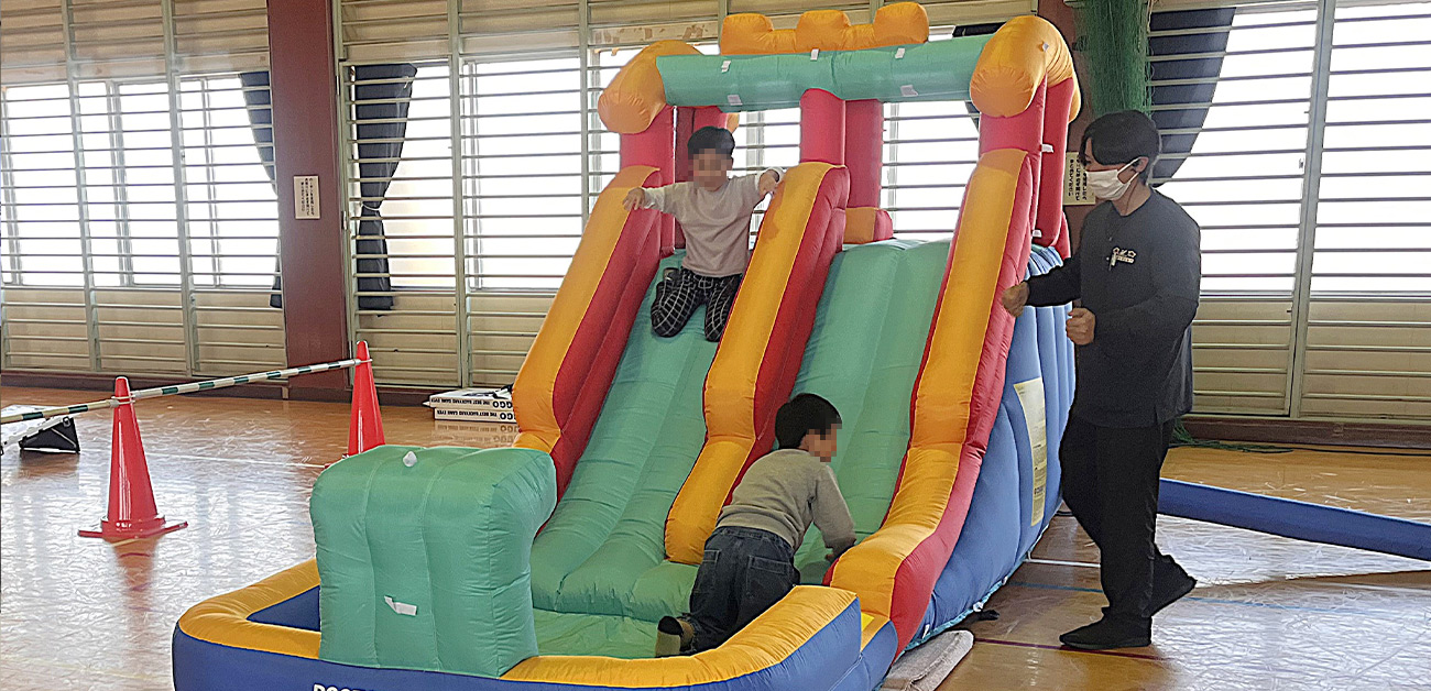 2025年11月22日 かすみがうら市で開催された障がい者スポーツフェスタの会場の様子