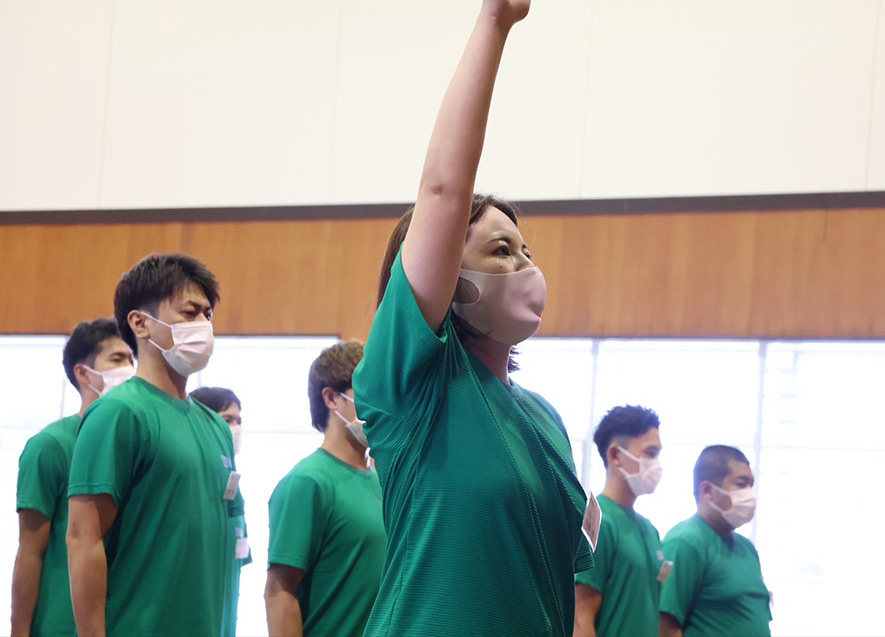 研修生代表 誓いの言葉