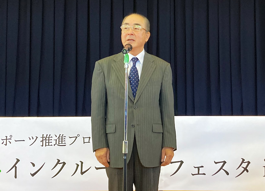 岡村副町長　あいさつ
