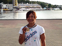 �ʐ^�F2010�N�̐��E�I�茠���200m�V���O���ł̓����_������ɔ��΂ޖk�{����B