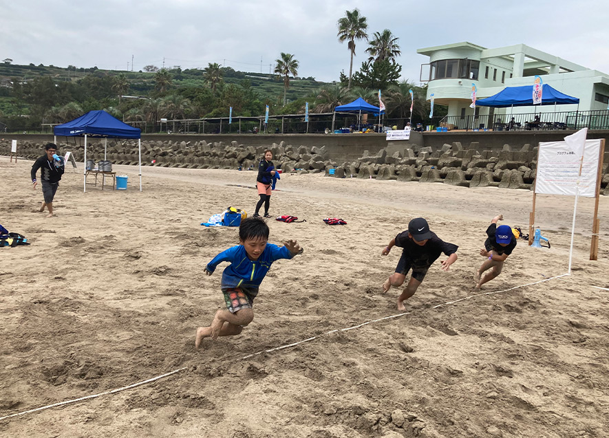 ビーチフラッグス大会