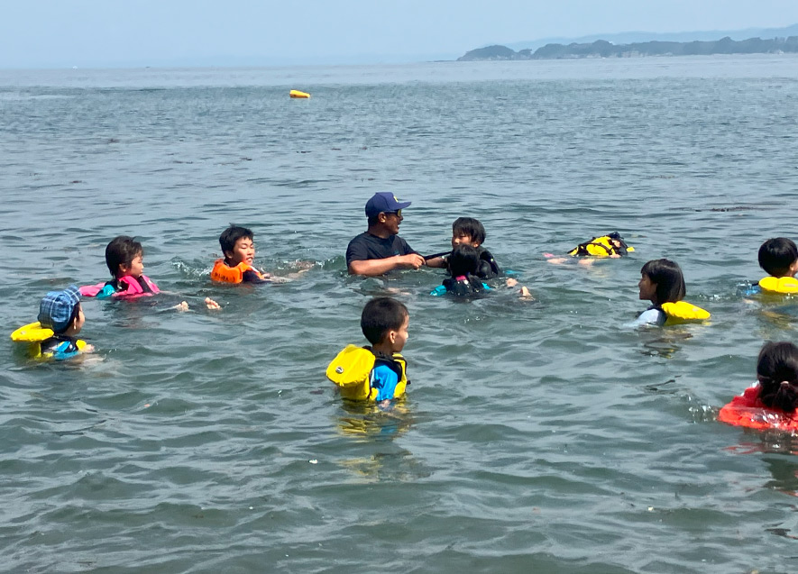 水辺の安全教室