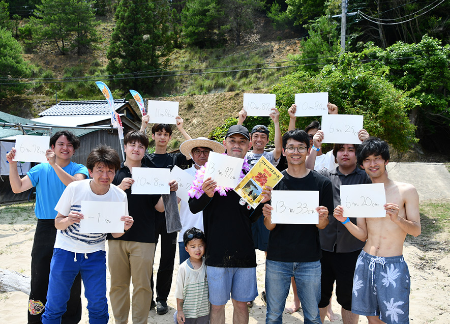 白熱した大人の部！