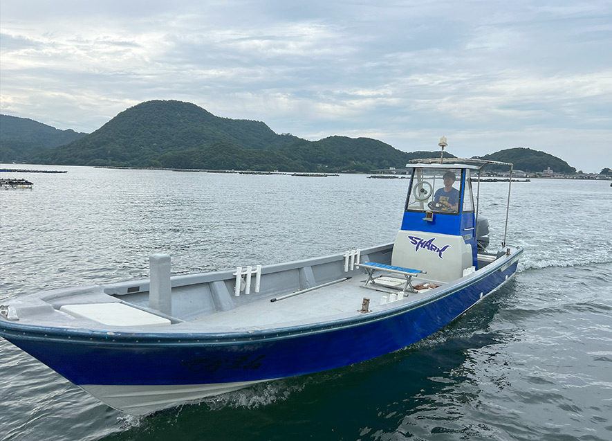 バイオディーゼルを燃料にした遊覧船